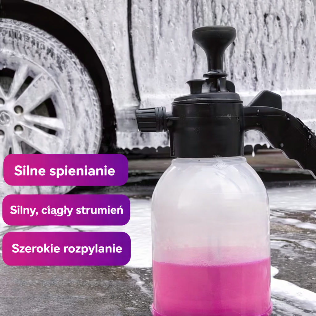 Pianownica ręczna 2L – spryskiwacz do aktywnej piany, auto detailing